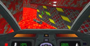 Descent 2 Saturn Screenshot