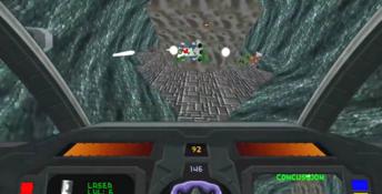Descent 2 Saturn Screenshot