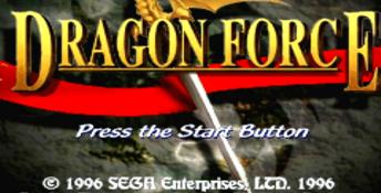 Dragon Force Saturn Screenshot
