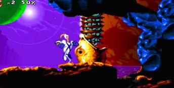 Earthworm Jim 2 Saturn Screenshot