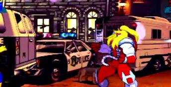 Marvel Super Heroes vs. Street Fighter Saturn Screenshot