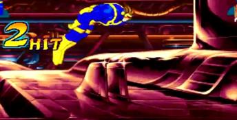 Marvel Super Heroes vs. Street Fighter Saturn Screenshot