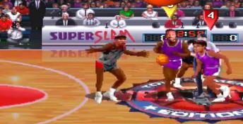 NBA Jam: Tournament Edition Saturn Screenshot
