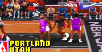 NBA Jam: Tournament Edition Saturn Screenshot