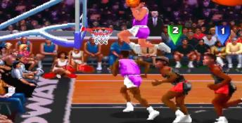 NBA Jam: Tournament Edition Saturn Screenshot