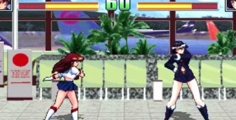 Pretty Fighter X Saturn Screenshot