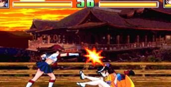 Pretty Fighter X Saturn Screenshot