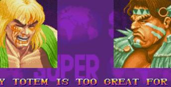 Street Fighter Collection Saturn Screenshot