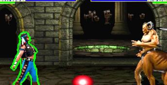 Ultimate Mortal Kombat 3 Saturn Screenshot