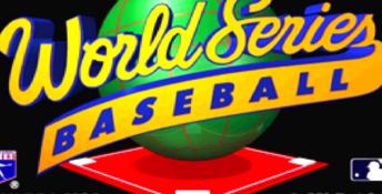 World Series Baseball Saturn Screenshot