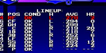 ESPN Baseball Tonight Sega CD Screenshot