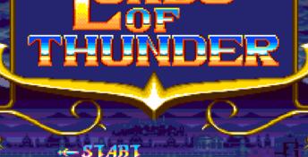 Lords Of Thunder Sega CD Screenshot