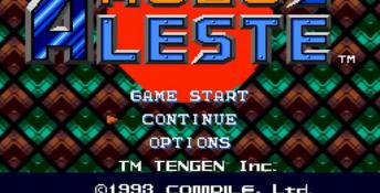 Robo Aleste Sega CD Screenshot