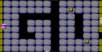 Astro Warrior & Pit Pot Sega Master System Screenshot