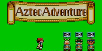 Aztec Adventure: The Golden Road to Paradise Sega Master System Screenshot