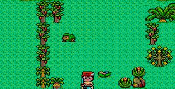Aztec Adventure: The Golden Road to Paradise Sega Master System Screenshot