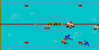 Championship Hockey Sega Master System Screenshot