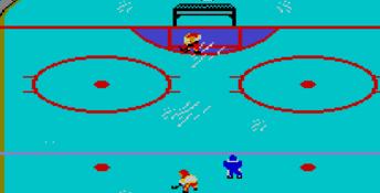 Championship Hockey Sega Master System Screenshot