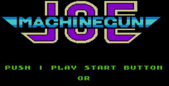Comical Machine Gun Joe Sega Master System Screenshot