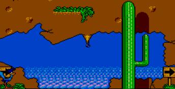 Desert Speedtrap Starring Road Runner and Wile E. Coyote Sega Master System Screenshot