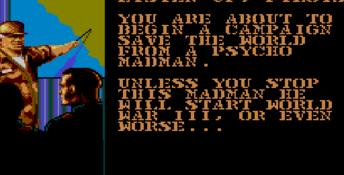 Desert Strike: Return to the Gulf Sega Master System Screenshot