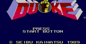 Dynamite Duke Sega Master System Screenshot