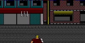 Dynamite Duke Sega Master System Screenshot