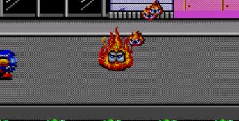 Dynamite Dux Sega Master System Screenshot