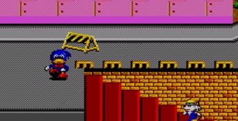 Dynamite Dux Sega Master System Screenshot