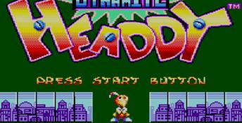 Dynamite Headdy Sega Master System Screenshot