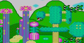 Fantasy Zone Sega Master System Screenshot