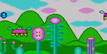 Fantasy Zone Sega Master System Screenshot