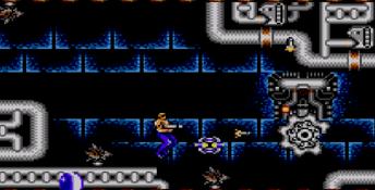 Forgotten Worlds Sega Master System Screenshot