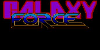 Galaxy Force Sega Master System Screenshot