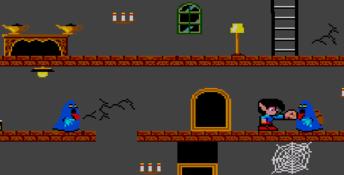 Ghost House Sega Master System Screenshot