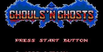 Ghouls 'n Ghosts Sega Master System Screenshot