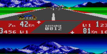 GP Rider Sega Master System Screenshot