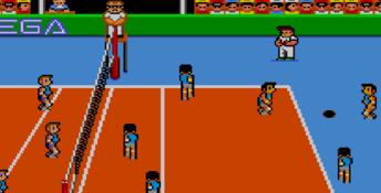 Great Volleyball Sega Master System Screenshot