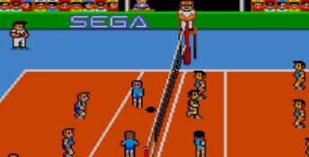Great Volleyball Sega Master System Screenshot