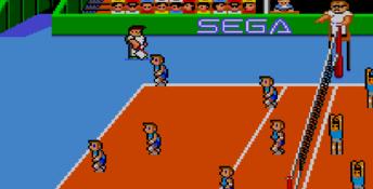 Great Volleyball Sega Master System Screenshot