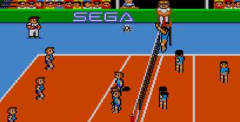 Great Volleyball Sega Master System Screenshot