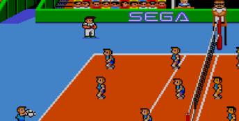 Great Volleyball Sega Master System Screenshot