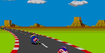 Hang-On Sega Master System Screenshot