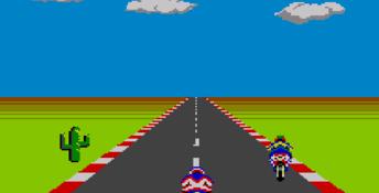 Hang-On Sega Master System Screenshot