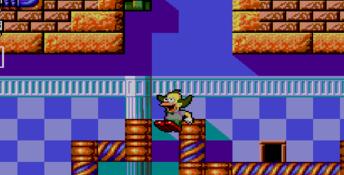 Krusty's Fun House Sega Master System Screenshot