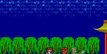 Kung Fu Kid Sega Master System Screenshot