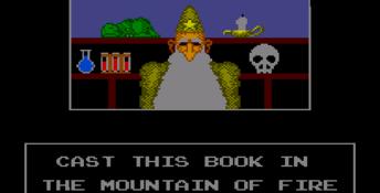 Lord of the Sword Sega Master System Screenshot