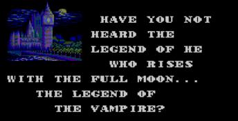 Master of Darkness Sega Master System Screenshot