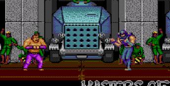 Masters of Combat Sega Master System Screenshot