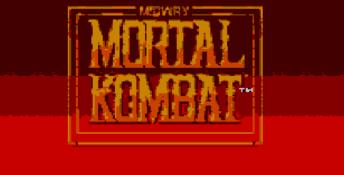 Mortal Kombat Sega Master System Screenshot